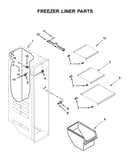 Freezer liner parts
