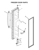 Freezer door parts
