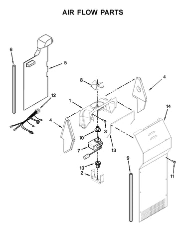 Air flow parts