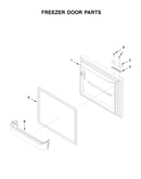 Freezer door parts
