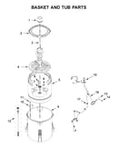 Basket and tub parts