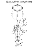 Gearcase, motor and pump parts