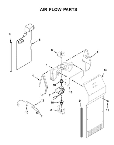 Air flow parts