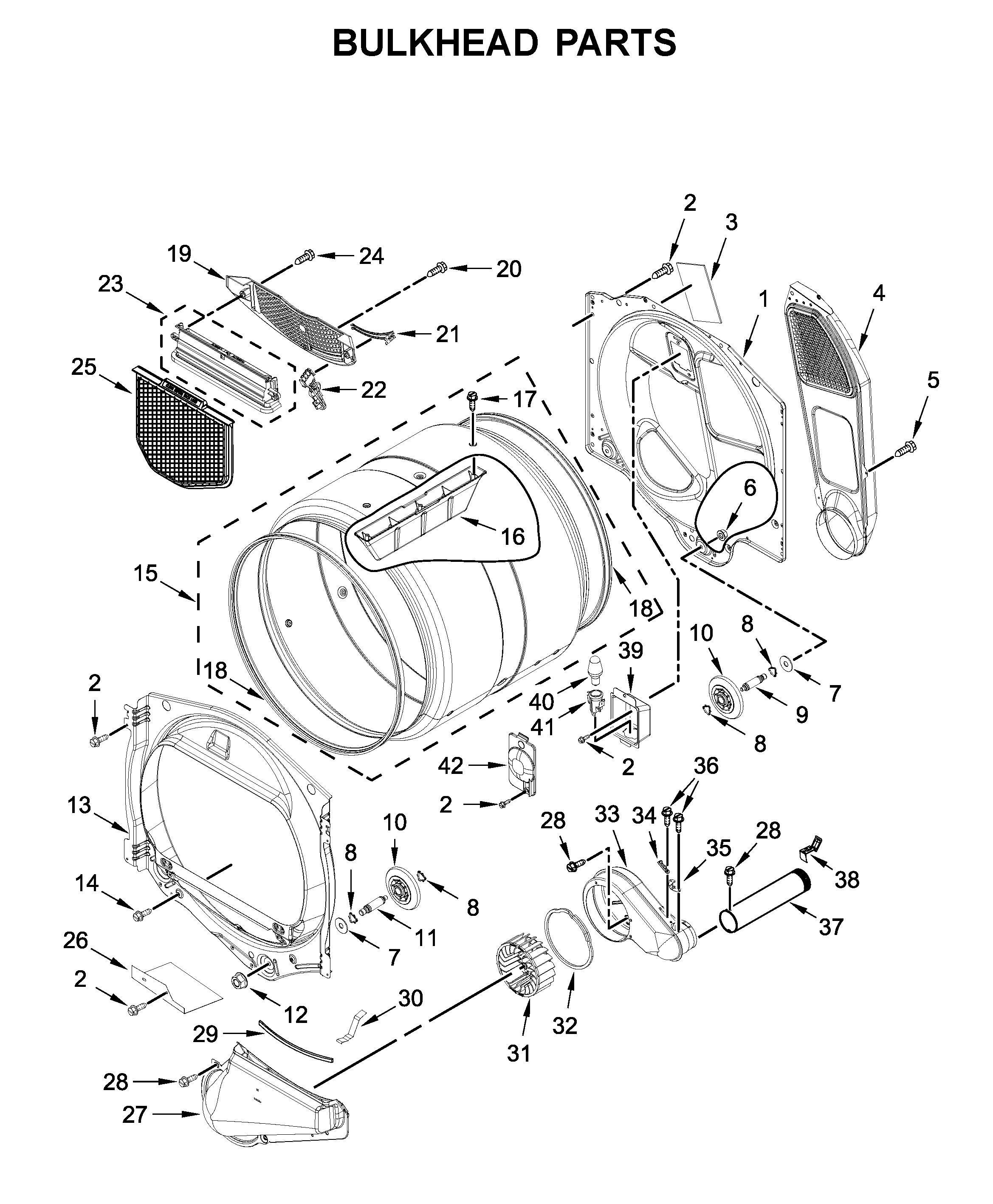 Bulkhead parts