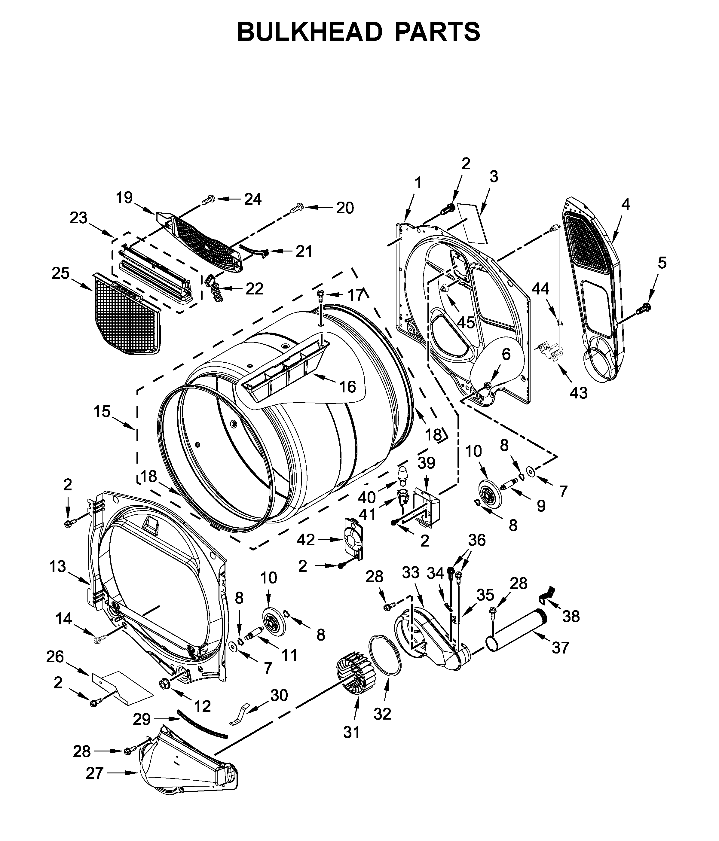 Bulkhead parts
