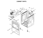 Kenmore 11071112020 cabinet parts diagram