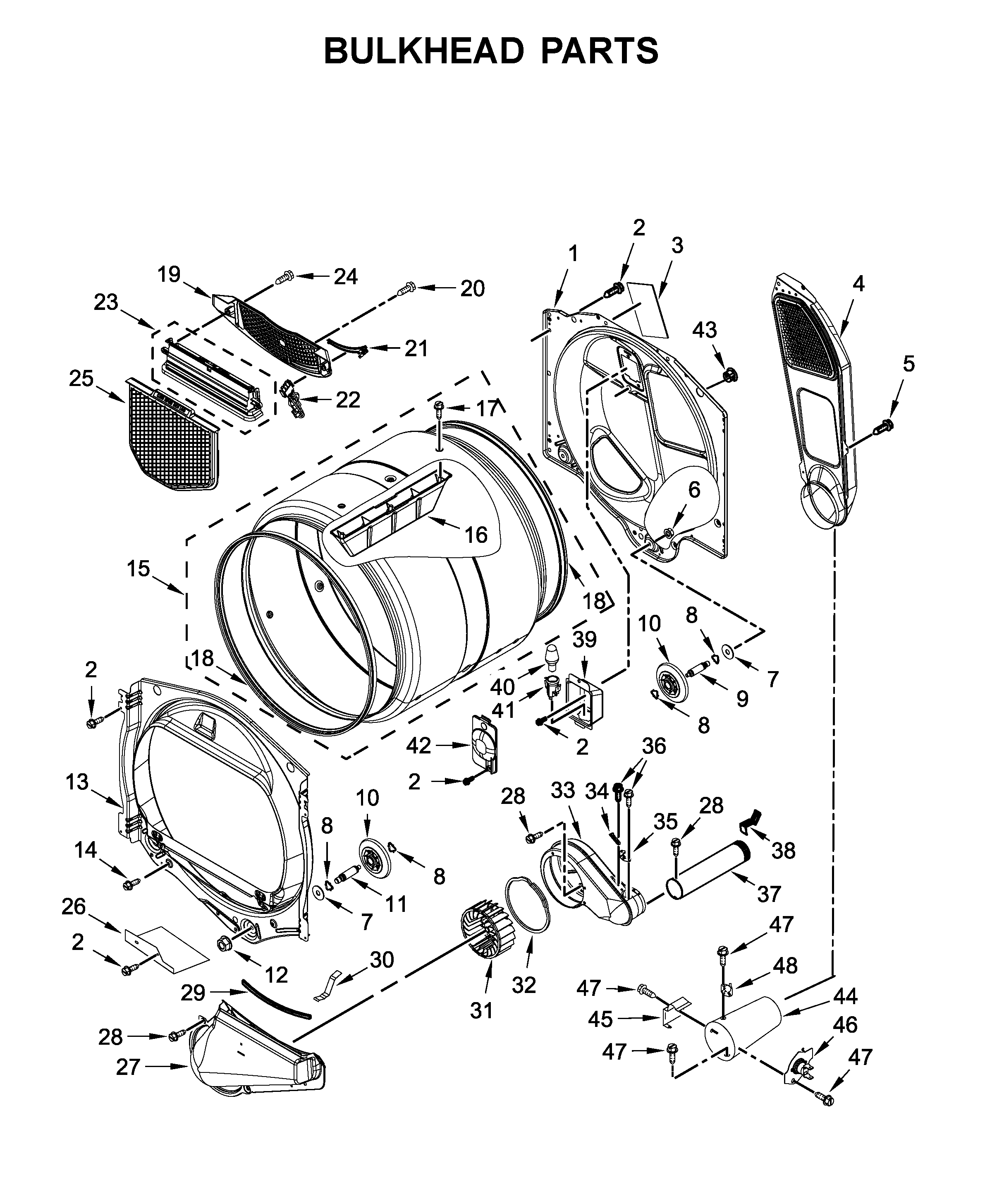 Bulkhead parts