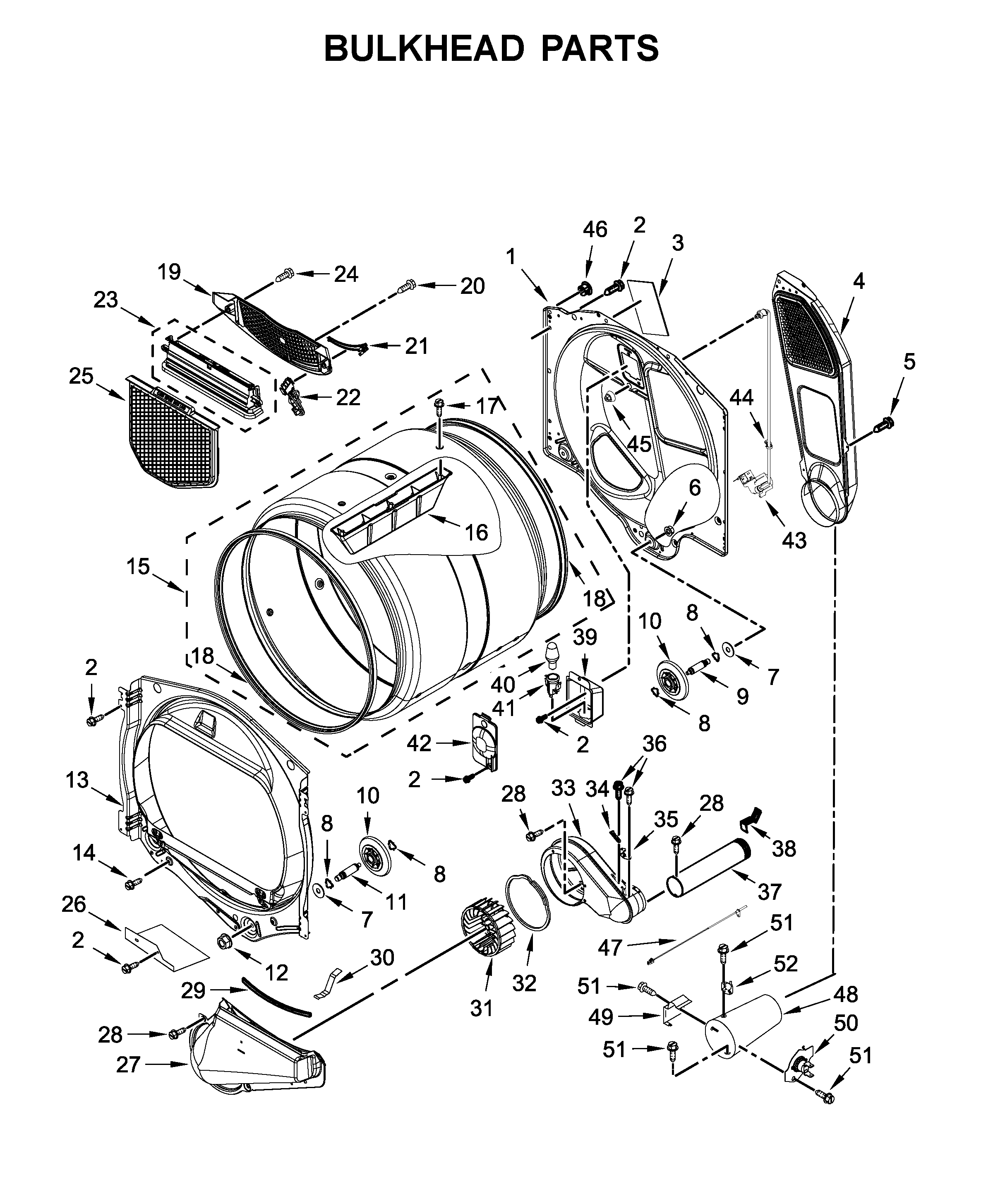 Bulkhead parts