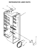 Refrigerator liner parts