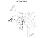 Kenmore 1064651335713 air flow parts diagram