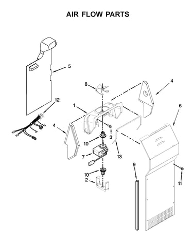 Air flow parts
