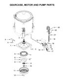 Gearcase, motor and pump parts