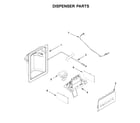 Kenmore 10650049713 dispenser parts diagram