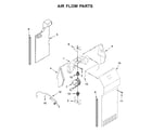 Kenmore 10650043713 air flow parts diagram