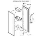 Kenmore 10651782413 refrigerator door parts diagram
