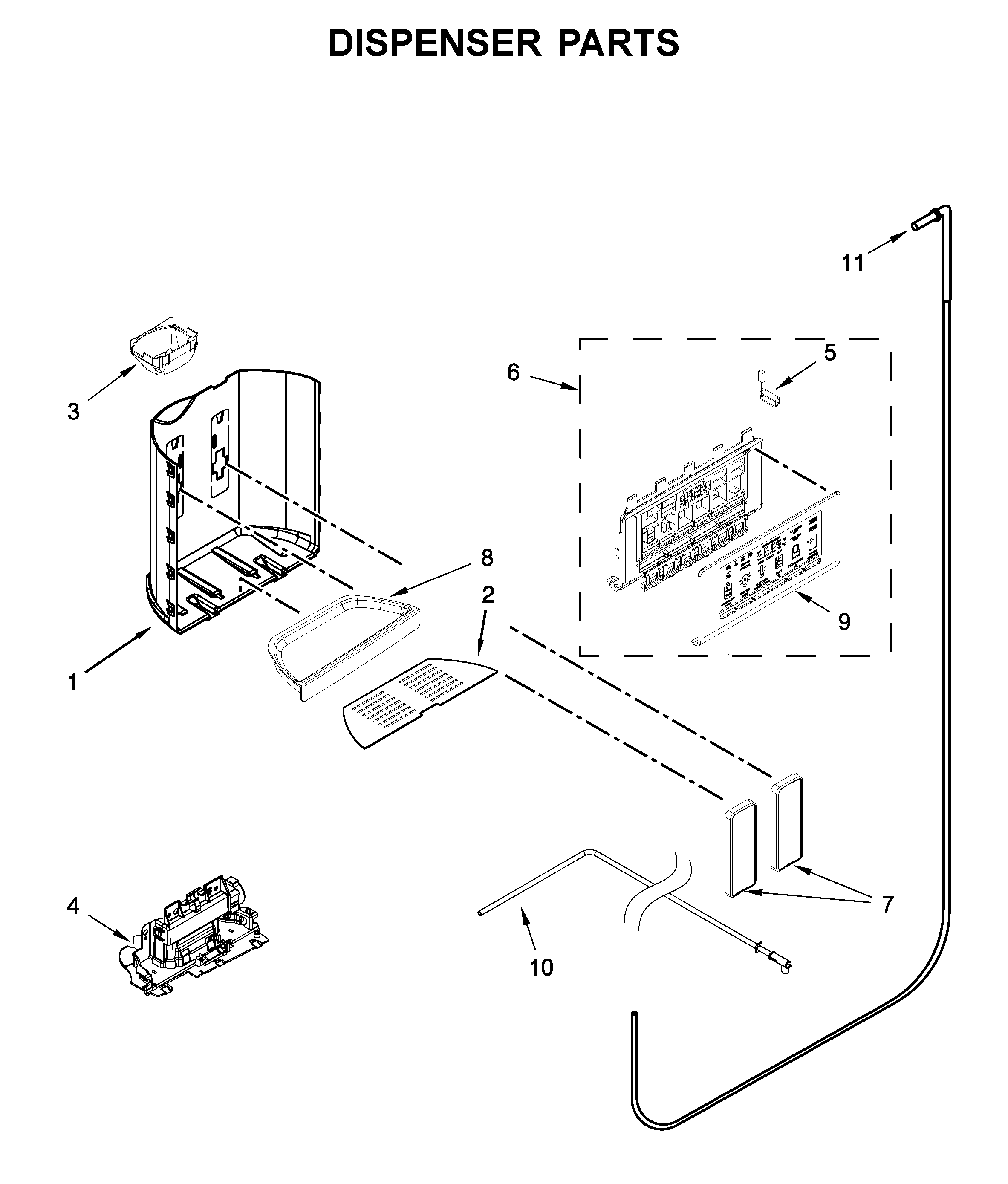 Dispenser parts