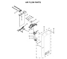 Kenmore 10651782413 air flow parts diagram