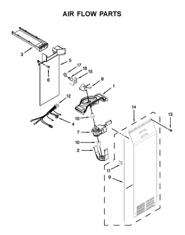 Air flow parts