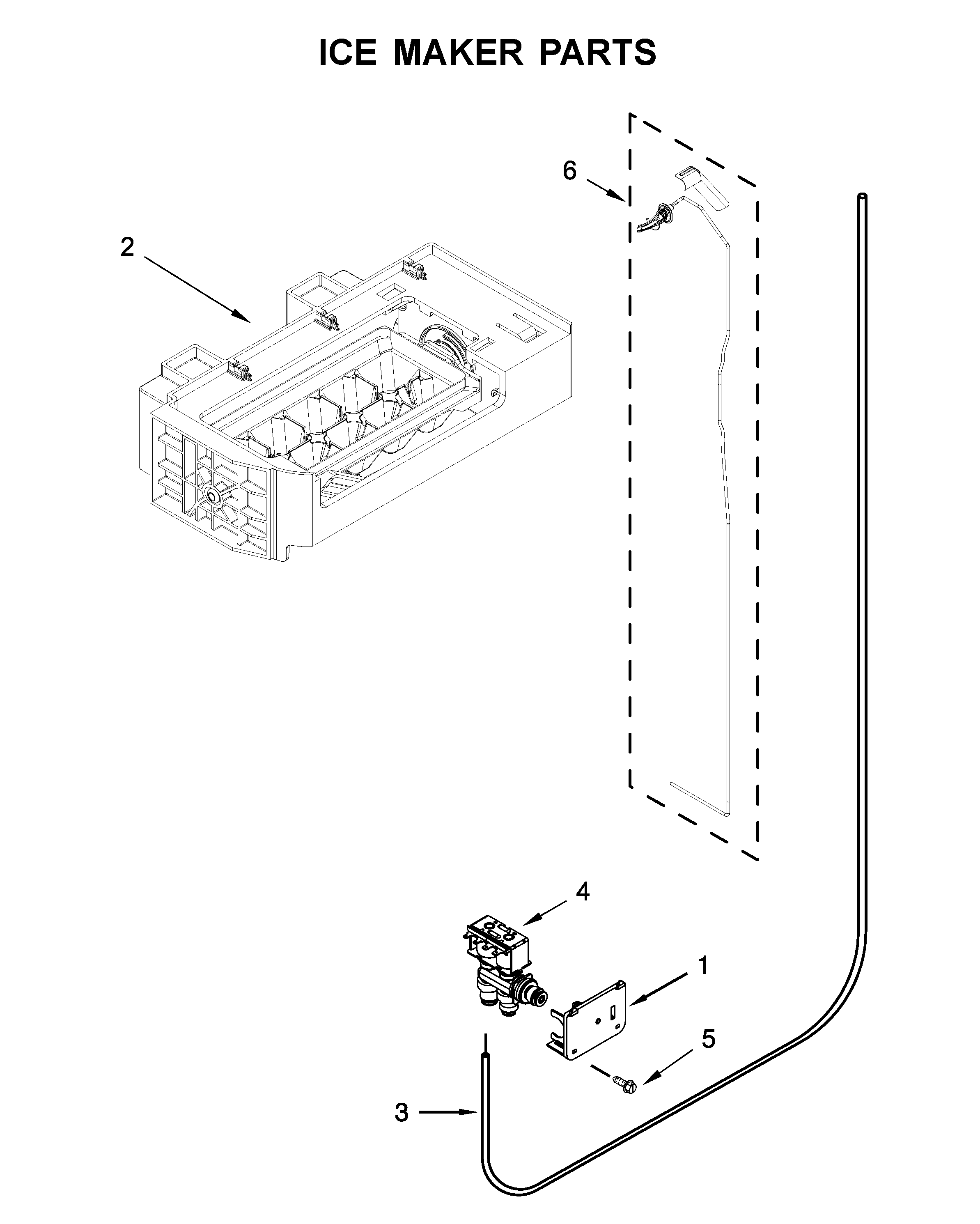 Ice maker parts