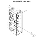 Kenmore 10641172713 refrigerator liner parts diagram