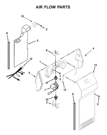 Air flow parts