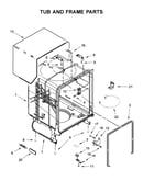 Tub and frame parts