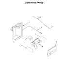 Kenmore 10650045714 dispenser parts diagram