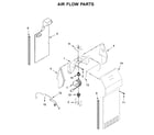 Kenmore 10650045714 air flow parts diagram