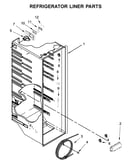 Refrigerator liner parts