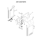 Kenmore 10651752714 air flow parts diagram