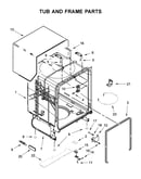 Tub and frame parts