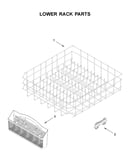 Lower rack parts