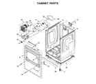Kenmore 11061652021 cabinet parts diagram