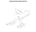 Kenmore 11061652021 dryer heating parts-electric diagram