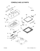 Console and lid parts