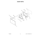 Kenmore 11061652022 door parts diagram