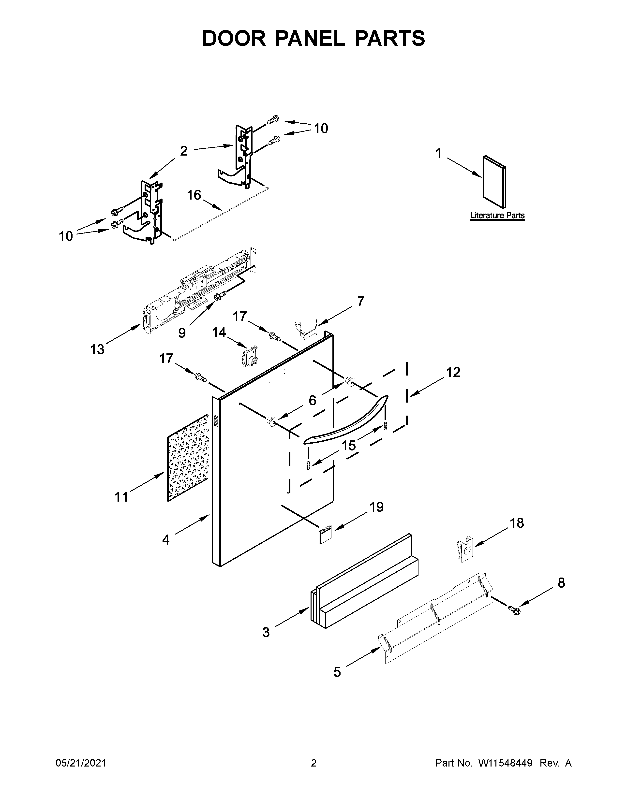 DOOR PANEL PARTS