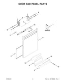 Door and panel parts