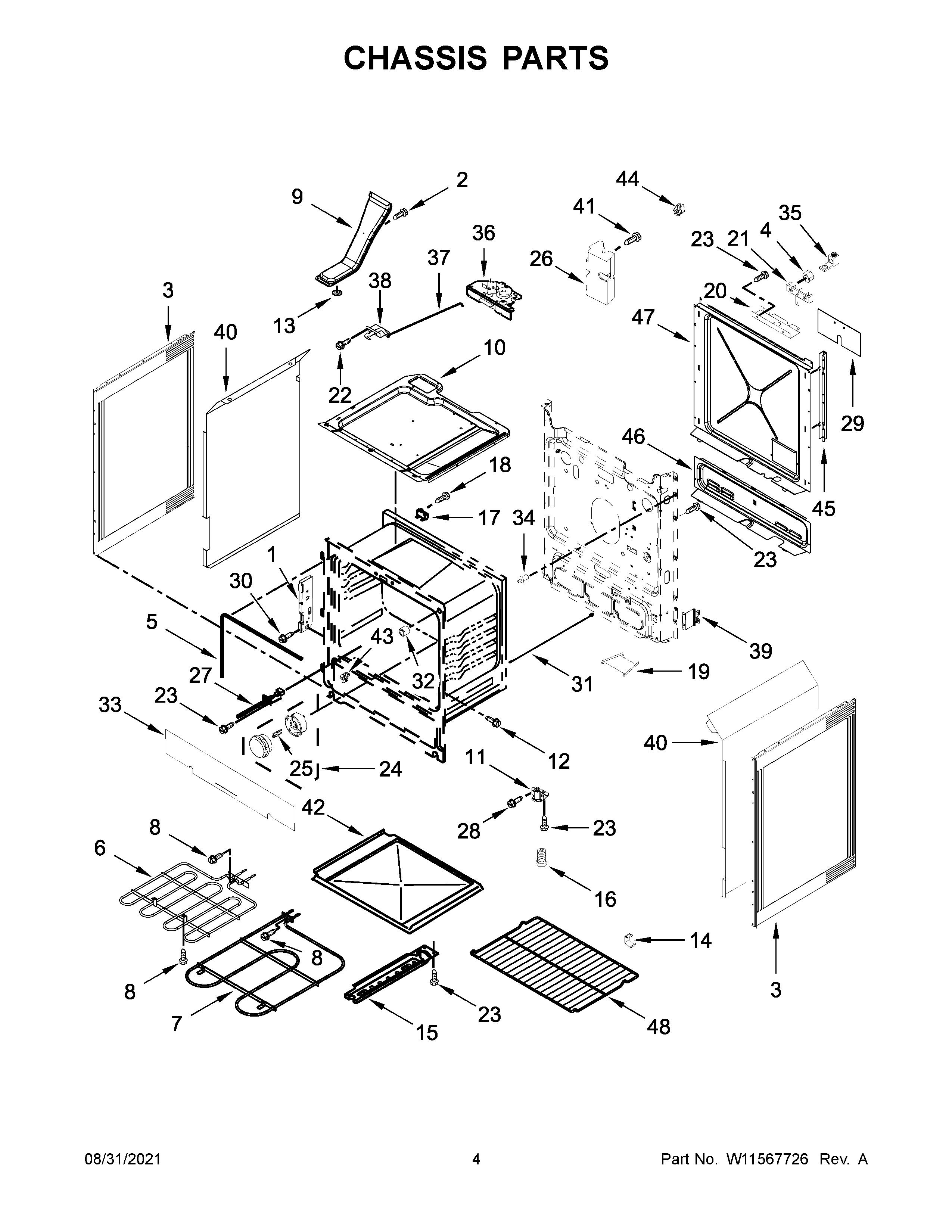 Chassis parts