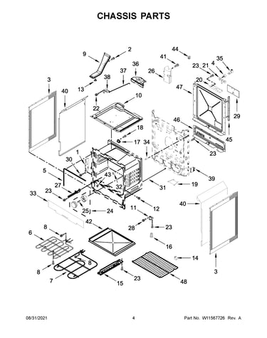 Chassis parts