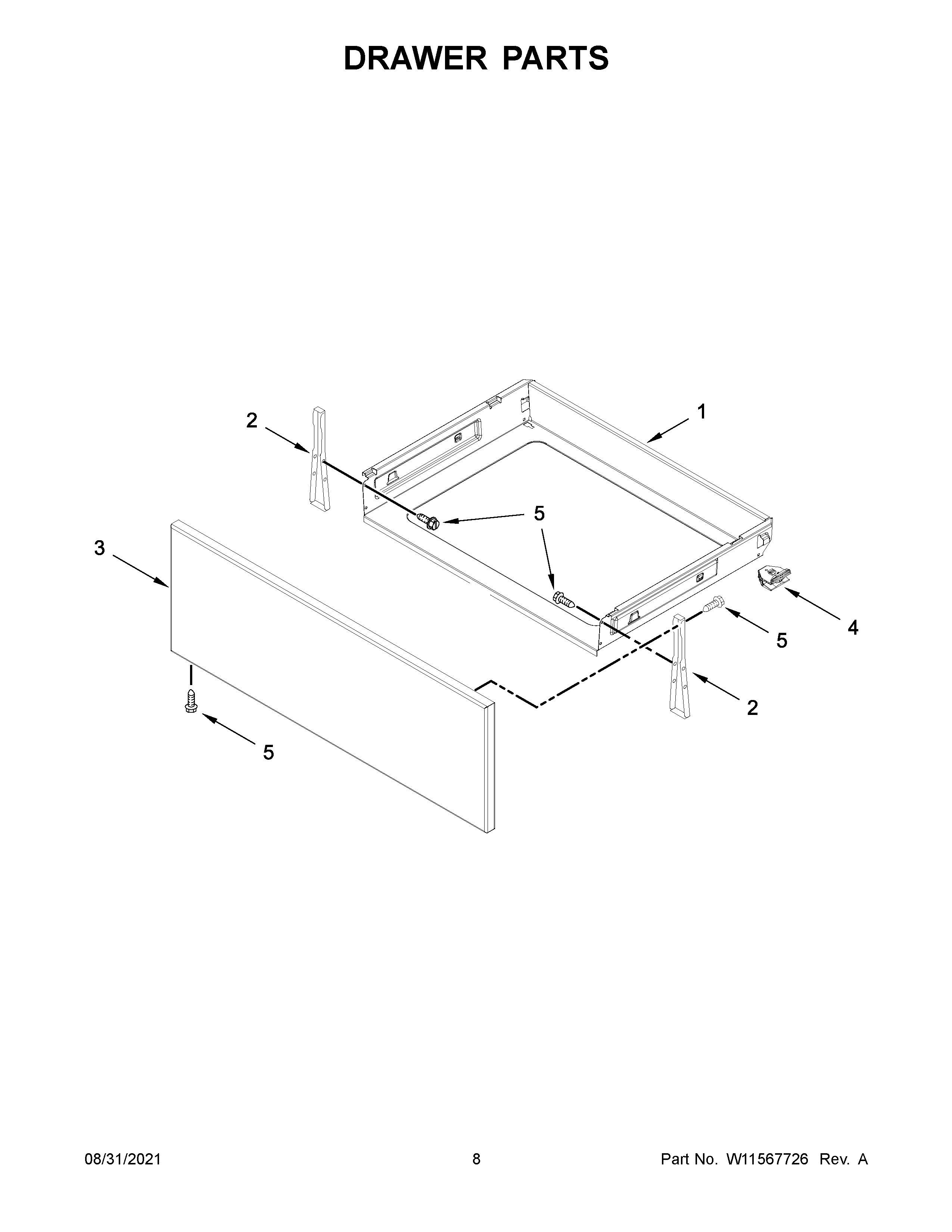 Drawer parts