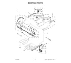 Kenmore 66475113612 manifold parts diagram