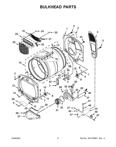 Bulkhead parts