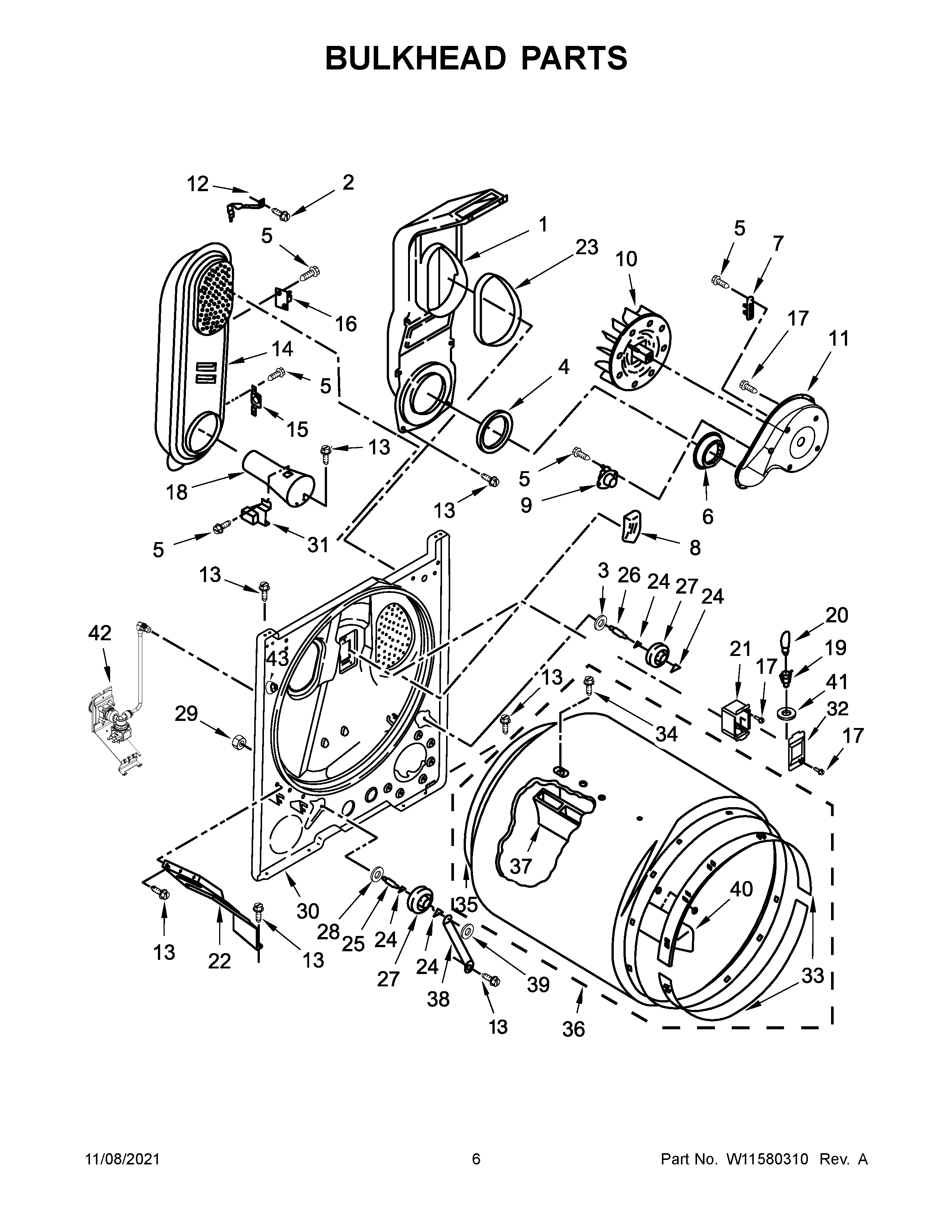 BULKHEAD PARTS