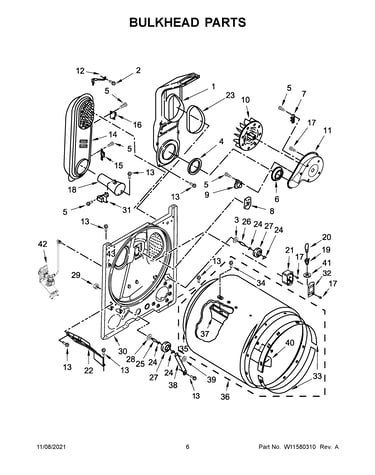 Bulkhead parts