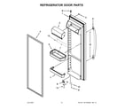 Kenmore 10651759717 refrigerator door parts diagram