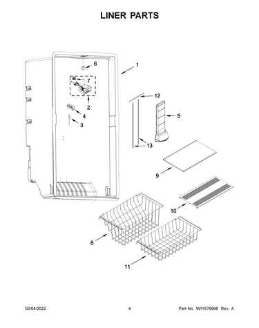 Liner parts