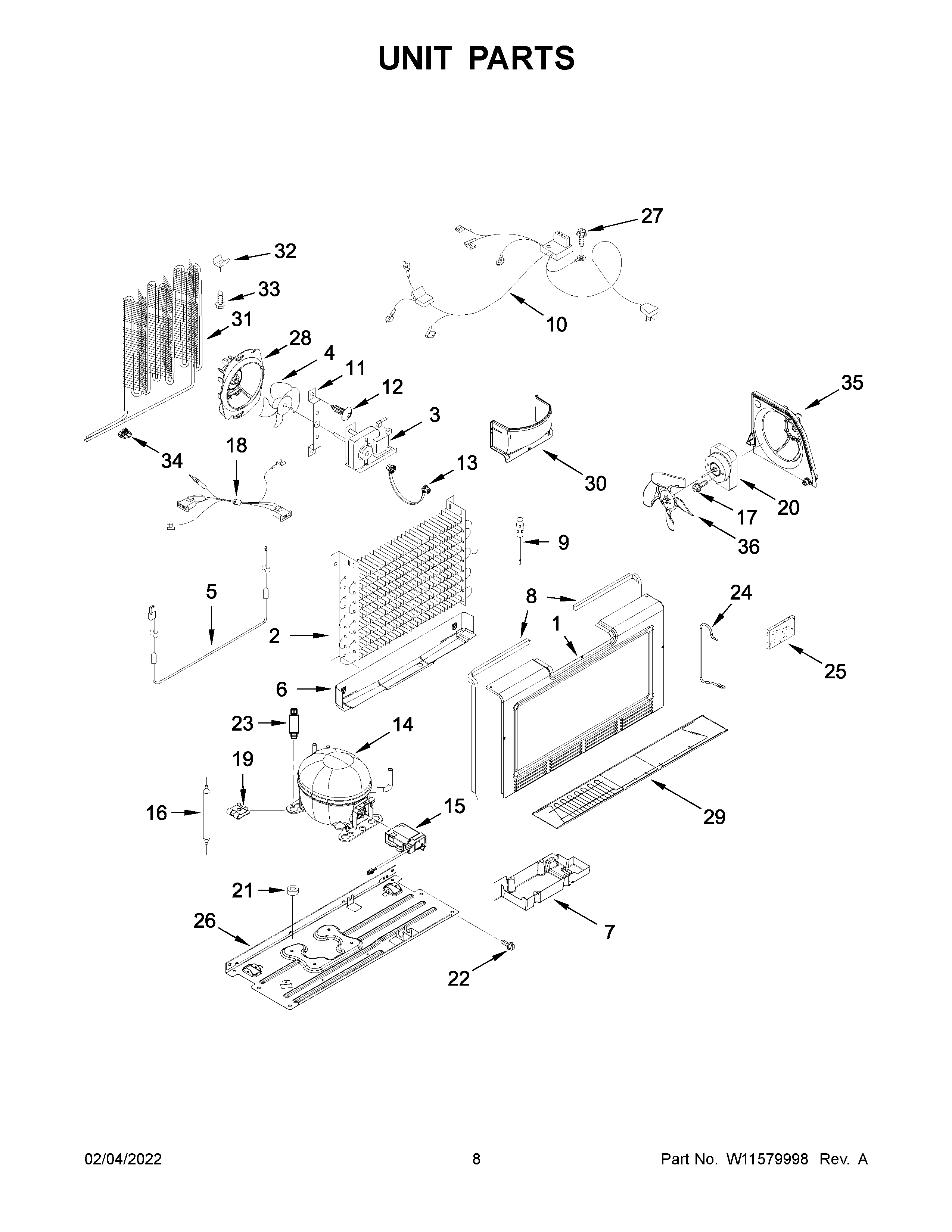 Unit parts