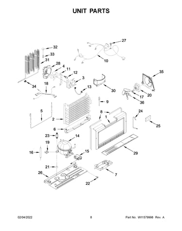 Unit parts