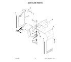 Kenmore 10641173714 air flow parts diagram